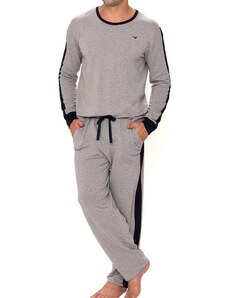 Pijama Masculino Longo Podiun 238160 Mescla