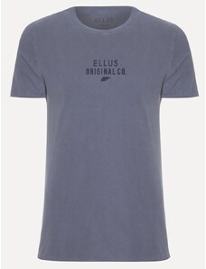 Camiseta Ellus Cotton Fine Washed Originals Azul Mescla