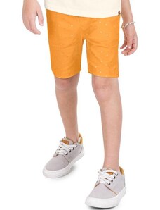 Trick Nick Bermuda Infantil Masculina Sarja Twill Amarelo