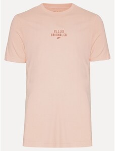 Camiseta Ellus Cotton Fine Washed Originals Salmão Mescla