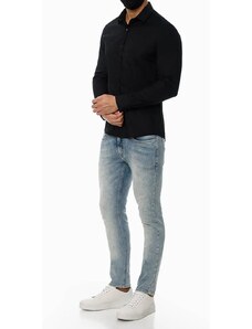 Camisa Social Slim Fit Calvin Klein - Preto - P