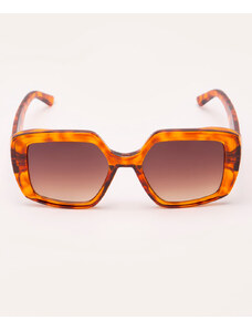 C&A óculos de sol quadrado al mare collezione laranja