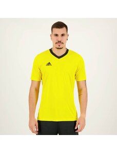 Camisa Adidas Team 22 Amarela e Preta