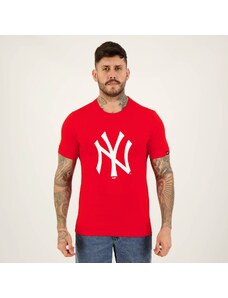 Camiseta New Era MLB New York Yankees Essentials Duo Vermelha