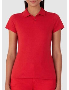 Camiseta Feminina Polo Malwee 1000004504 02226-Vermelho