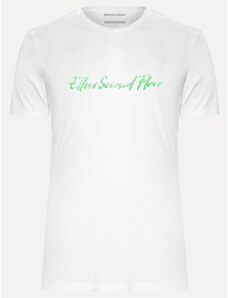 Camiseta Ellus Cotton Fine 2nd Floor Foil Classic Branca