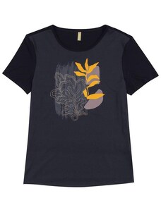Cativa T-Shirt Feminina Estampada Preto