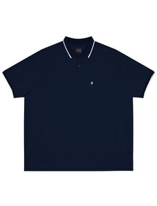 Diametro Camisa Polo Masculina de Malha Azul