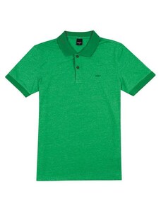 Habana Camiseta Polo com Logo Bordado Hbn Verde