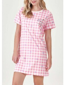 Camisola Feminina Curta Espaço Pijama 4010003 Rosa