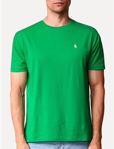 Polo Ralph Lauren Camiseta Ralph Lauren Masculina Custom Slim Fit Yellow Icon Verde