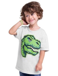 Kyly Camiseta Infantil Masculina Cinza