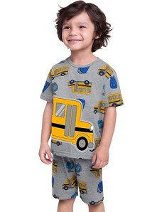 Kyly Pijama Infantil Masculino Cinza