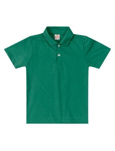 Brandili Camisa Polo Infantil Menino em Malha Verde