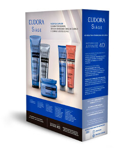 C&A kit eudora siàge hair plastia shampoo 250ml e condicionador 125ml