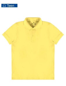 Camiseta Polo Infantil Menino Malwee 1000111119 00170-Amarelo