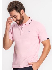 Diametro Camisa Polo Masculina em Cotton Rosa
