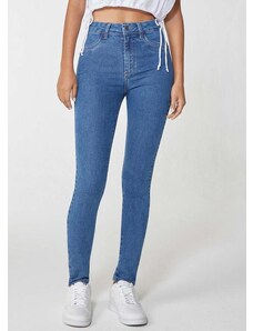 Enfim Calça Skinny Jeans Feminina Azul