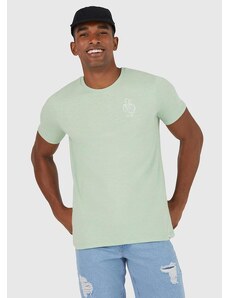 Malwee Camiseta Masculina Verde Claro