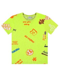 Rovi Kids Camiseta Infantil Masculina Estampada Verde