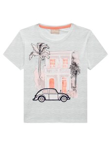 Milon Camiseta Infantil Masculina Cinza