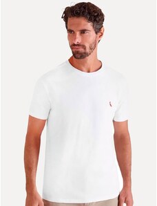 Moletom Calvin Klein Jeans Masculino Hoodie Issue Monograma Branco