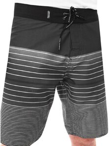 Bermuda Calvin Klein Swimwear Masculina D'Água Stripes Preta