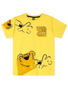 Tigor Camiseta Masculina Amarelo