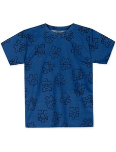 Tigor Camiseta Masculina Azul