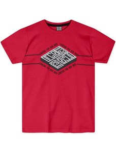 Tigor Camiseta Masculina Vermelho
