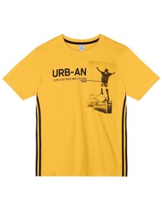 Hapier Camiseta Juvenil Masculina Amarelo