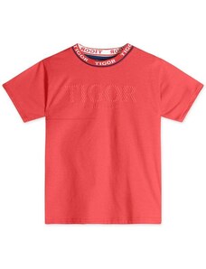 Tigor Camiseta Masculina Vermelho