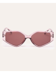 C&A óculos de sol oval transparente