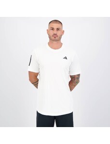 Camiseta Adidas Club 3 Listras Branca
