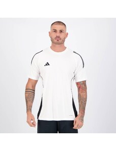 Camiseta Adidas Tiro 24 Branca e Preta