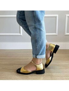 Damannu Shoes Sapato Yana Dourado Dourada