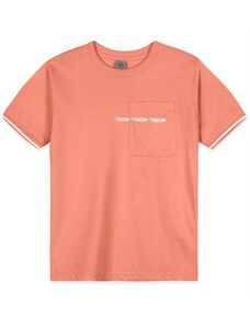 Tigor Camiseta Manga Curta Infantil Masculina Laranja