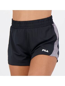 Shorts Fila Block Sports Feminino Preto