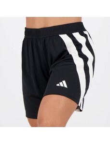 Shorts Adidas Fortore23 Feminino Preto
