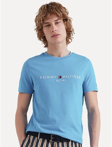 Camiseta Tommy Hilfiger Masculina Core Logo Tee Azul