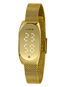 C&A relógio digital lince LDG4706L CXKX dourado