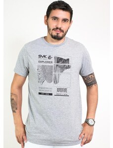 Svk Confort Camiseta Manga Curta Explorer Mescla