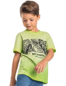 Quimby Camiseta Back To Nature Infantil Verde