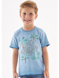 Up Baby Camiseta The Adventure Infantil Azul