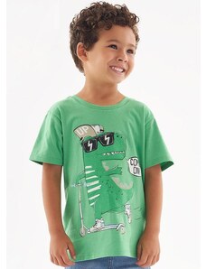 Up Baby Camiseta Dino Come On Infantil Verde
