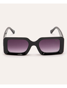 C&A óculos de sol retangular preto
