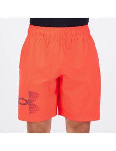 Bermuda Under Armour Woven Graphic Coral