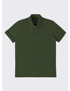 Camiseta Masculina Polo Slim Enfim 1000121397 00609-Verde