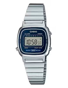 C&A relógio feminino digital casio la670wa-2df prateado