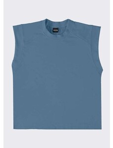 Camiseta Feminina Muscle Enfim 1000117318 01237-Azul
